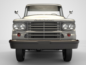 dodge power wagon 4x4 Modelo 3D