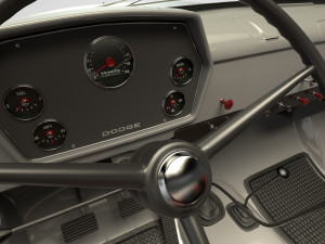 dodge power wagon 4x4 Modelo 3D