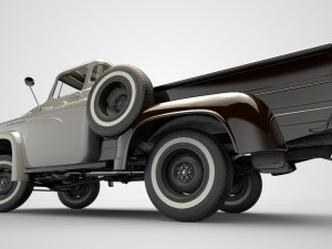 dodge power wagon 4x4 Modelo 3D
