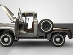 dodge power wagon 4x4 Modelo 3D