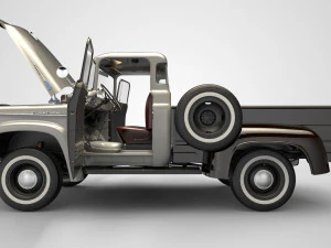 dodge power wagon 4x4 3D Model
