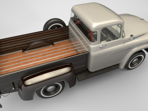 dodge power wagon 4x4 Modelo 3D