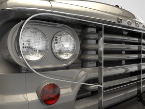 dodge power wagon 4x4 Modelo 3D