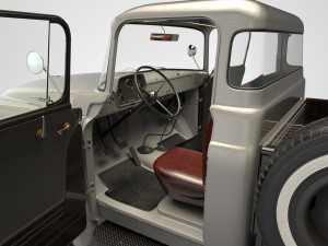 dodge power wagon 4x4 Modelo 3D