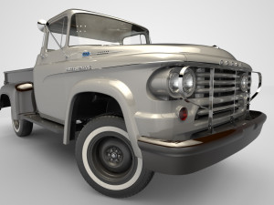 dodge power wagon 4x4 Modelo 3D