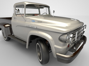 dodge power wagon 4x4 Modelo 3D