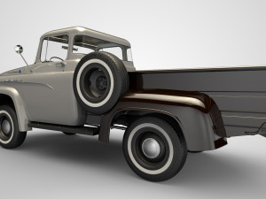 dodge power wagon 4x4 Modelo 3D
