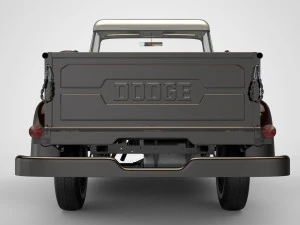 dodge power wagon 4x4 3D Model