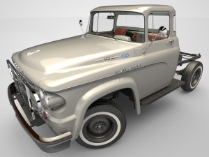 dodge power wagon 4x4 Modelo 3D