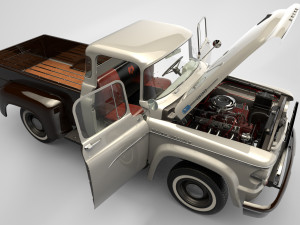dodge power wagon 4x4 Modelo 3D