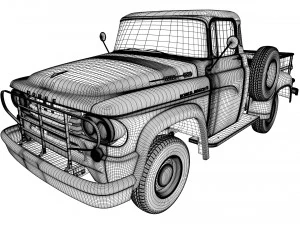 dodge power wagon 4x4 3D Model