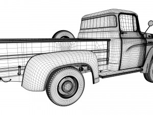 dodge power wagon 4x4 Modelo 3D