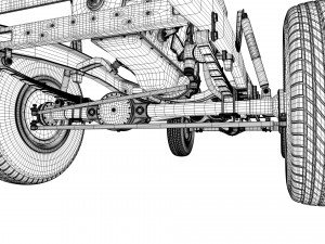 dodge power wagon 4x4 Modelo 3D