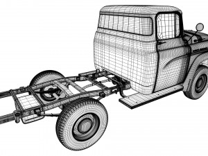 dodge power wagon 4x4 Modelo 3D