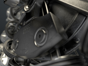 aircraft engine Modello 3D
