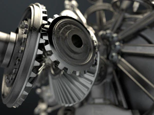 motor de avi&oacute;n Modelo 3D