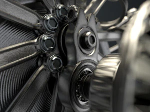 motor de avi&oacute;n Modelo 3D