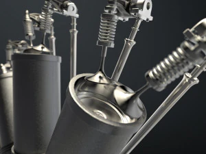 motor de avi&oacute;n Modelo 3D