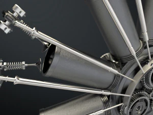 motor de avi&oacute;n Modelo 3D