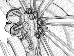 aircraft engine Modello 3D
