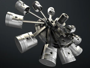 aircraft engine 3D Model