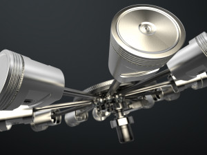 aircraft engine 3D Модель
