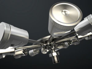 aircraft engine 3D Model