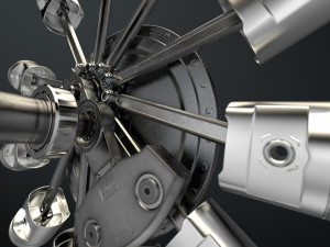 aircraft engine 3D Модель