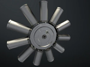 aircraft engine 3D Model