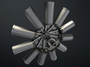 aircraft engine 3D Model