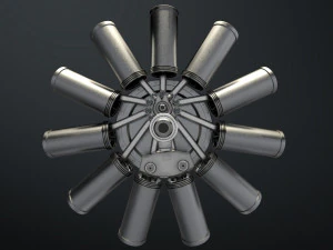 aircraft engine 3D Model