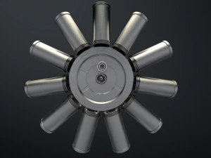 aircraft engine 3D Model