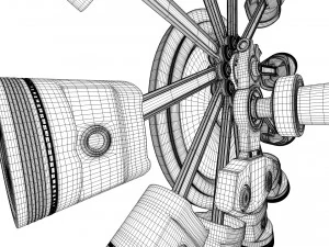 aircraft engine 3D Model