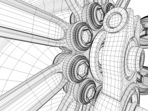 aircraft engine 3D Модель