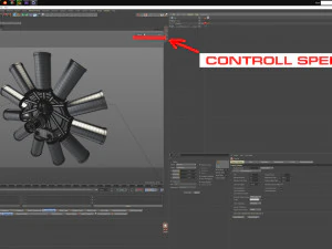aircraft engine 3D Model