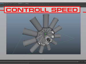 aircraft engine 3D Модель
