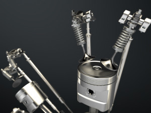 aircraft engine 3D Модель