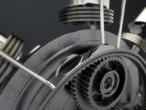 aircraft engine 3D Модель