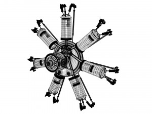 aircraft engine 3D Модель