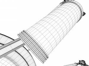aircraft engine 3D Модель