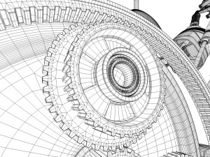 aircraft engine 3D Модель
