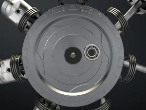 aircraft engine 3D Model