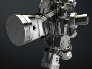aircraft engine 3Dモデル