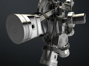 aircraft engine 3D Model