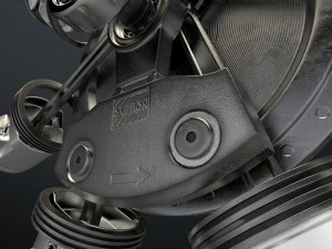 aircraft engine 3D Model