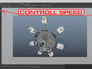 aircraft engine 3D Model