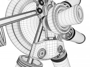 aircraft engine 3Dモデル