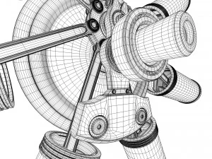aircraft engine 3D Model