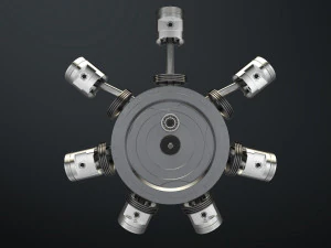 aircraft engine 3D Model