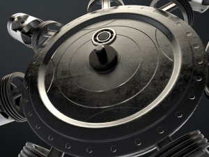 aircraft engine 3Dモデル